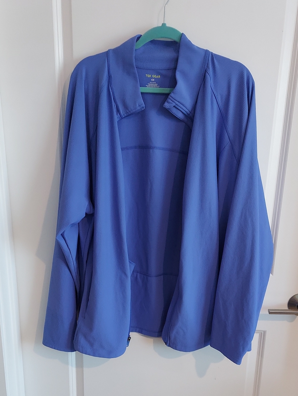 tek gear Periwinkle Open-Front Lightweight Utility Jacket